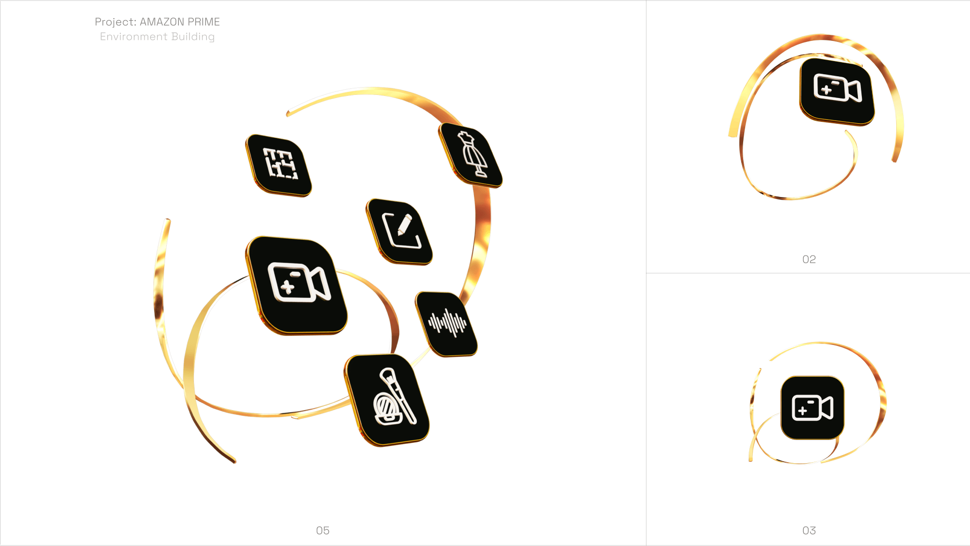 Amazon Studios 3D Asset Layout