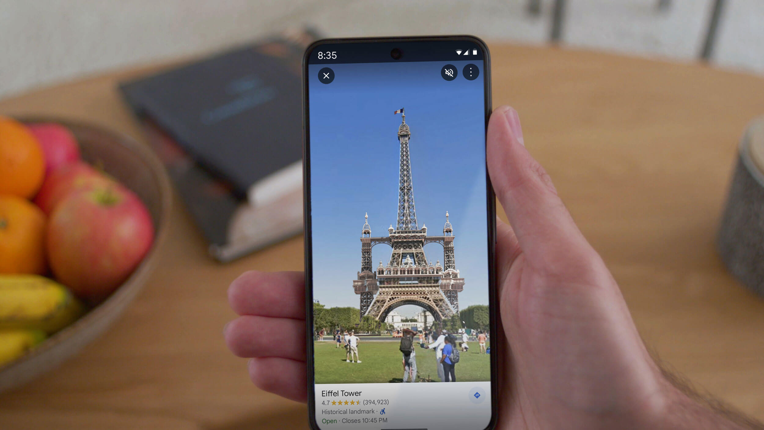 AR Paris in Google Maps by RPR Street View