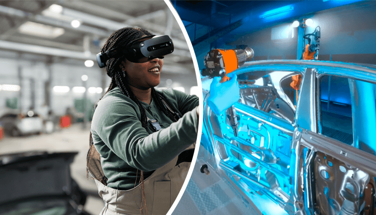 Virtual reality demo and proof of concept for Lenovo VRX