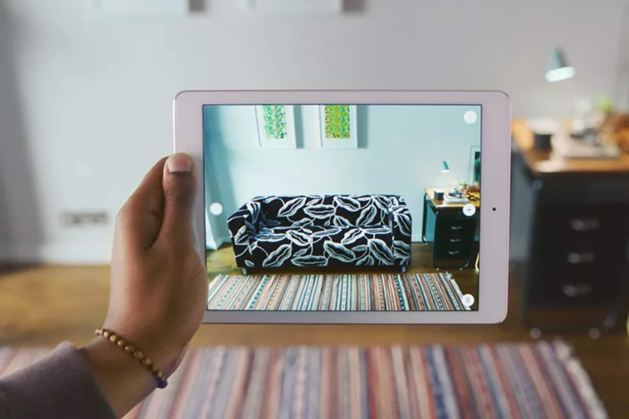The IKEA AR experience helped remove the difficulty online shoppers faced when purchasing products